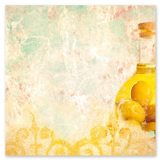 Olivenölflasche mit Goldaufkleber "Award"