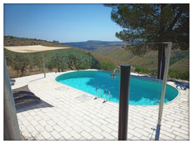 Ferienhaus mit Pool im Olivenhain